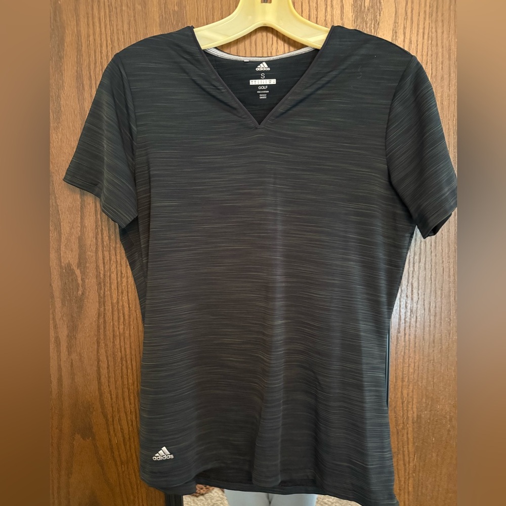Adidas Black Golf Shirt